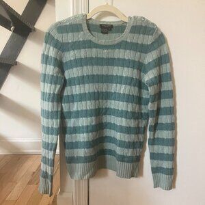 Henri Bendel Striped Cashmere Sweater